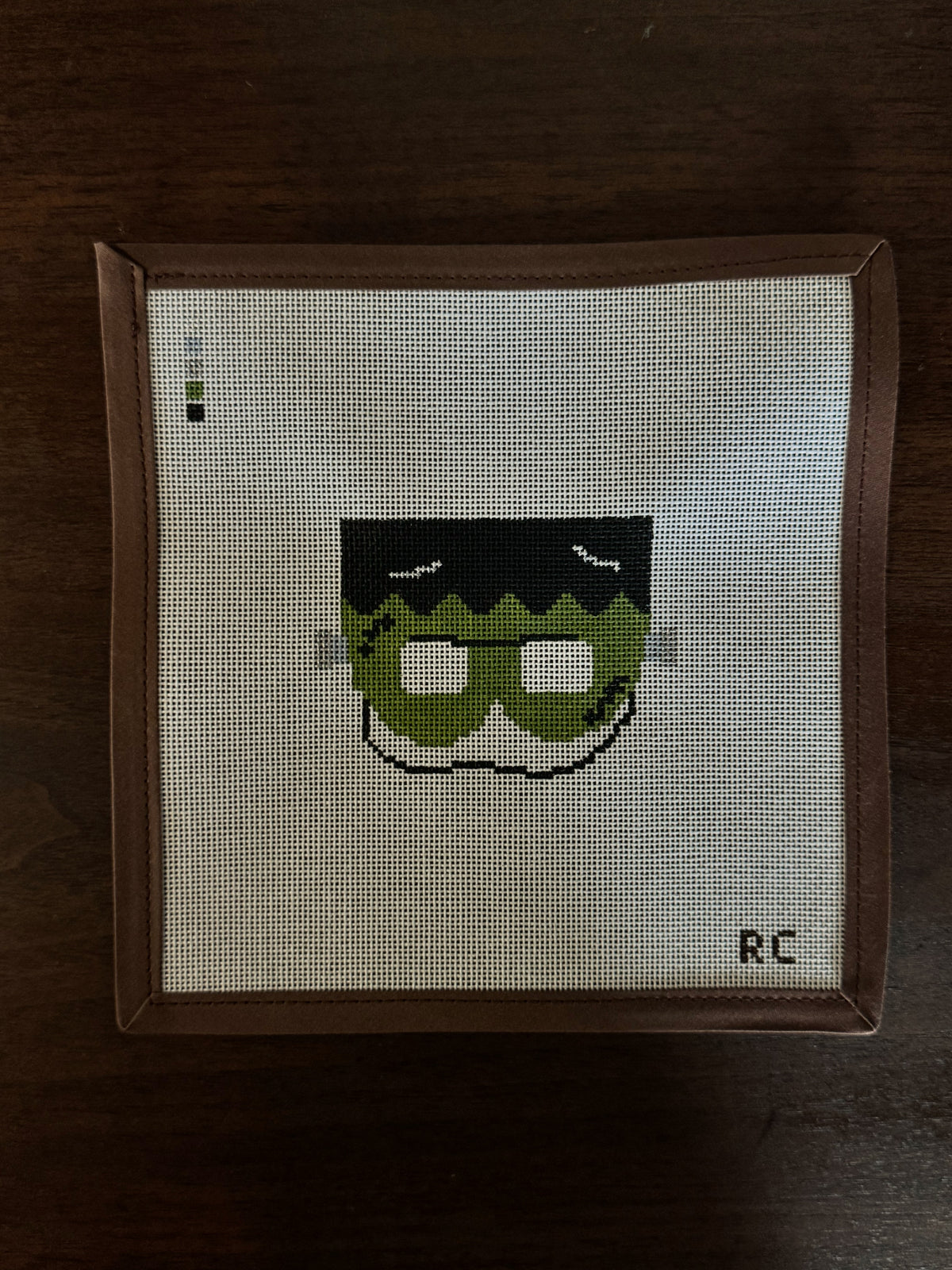 Frankenstitches Halloween Mask