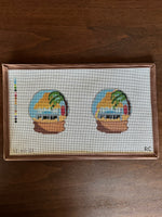 Double Sided Beach Shack Snow Globe
