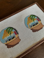 Double Sided Beach Shack Snow Globe