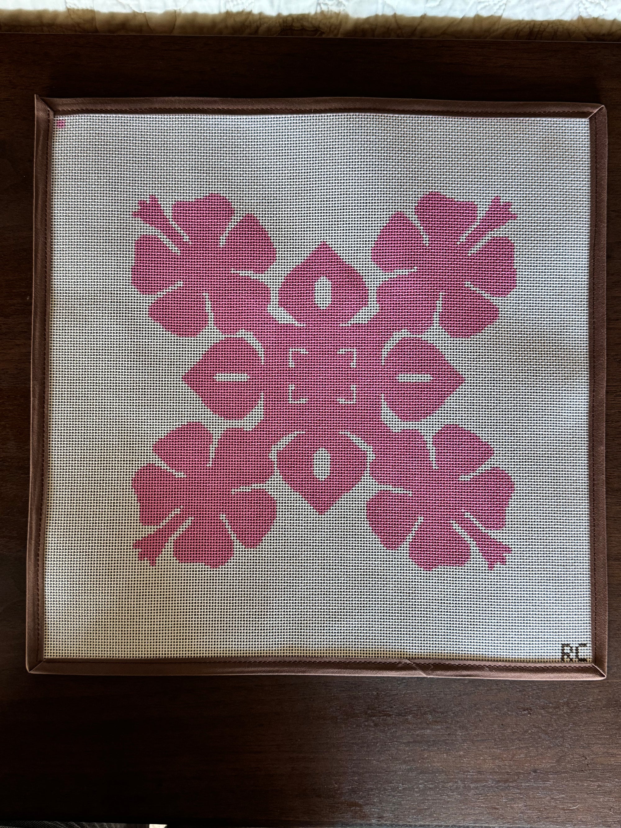 Hibiscus and Anthurium Hawaiian Quilt