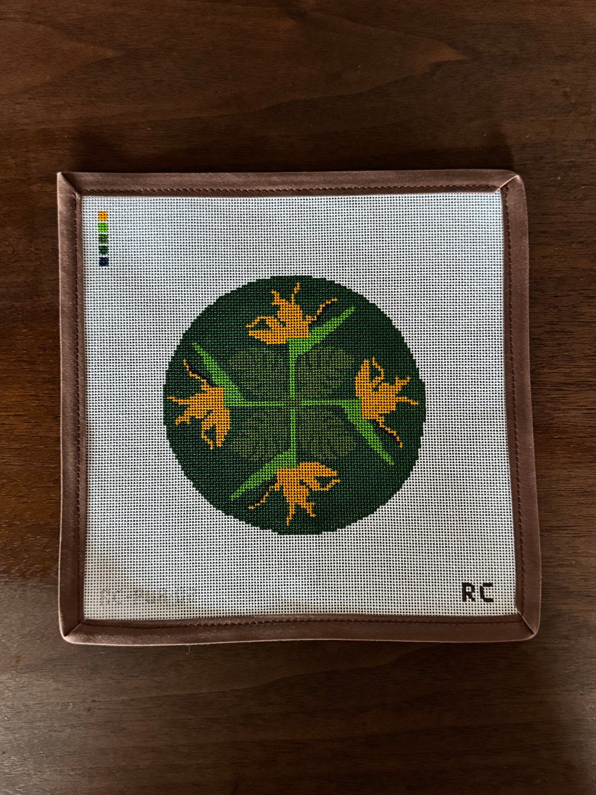 Bird of Paradise & Monstera Quilt Round